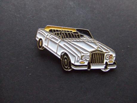 Rolls Royce Corniche III Convertible 1986 -1991 coupé- en cabrioletversie van de Silver Shadow.wit model